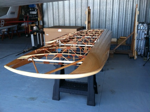 Bottom Right wing at the hanger.JPG