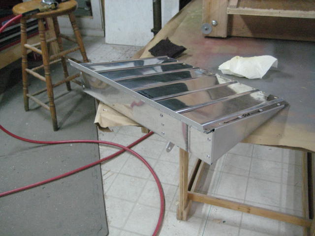 Short practice section of aileron.