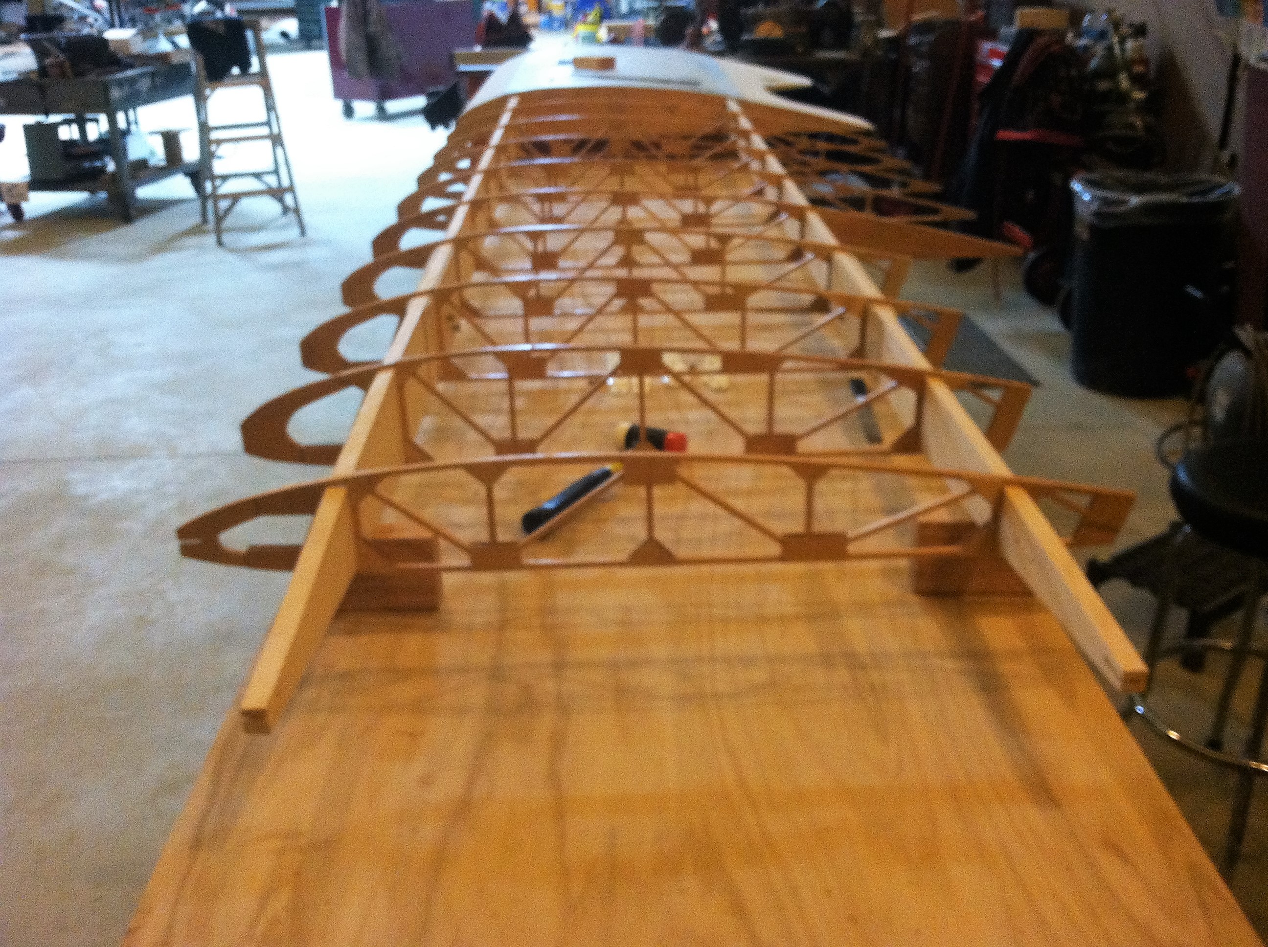 Beginnings of LH panel