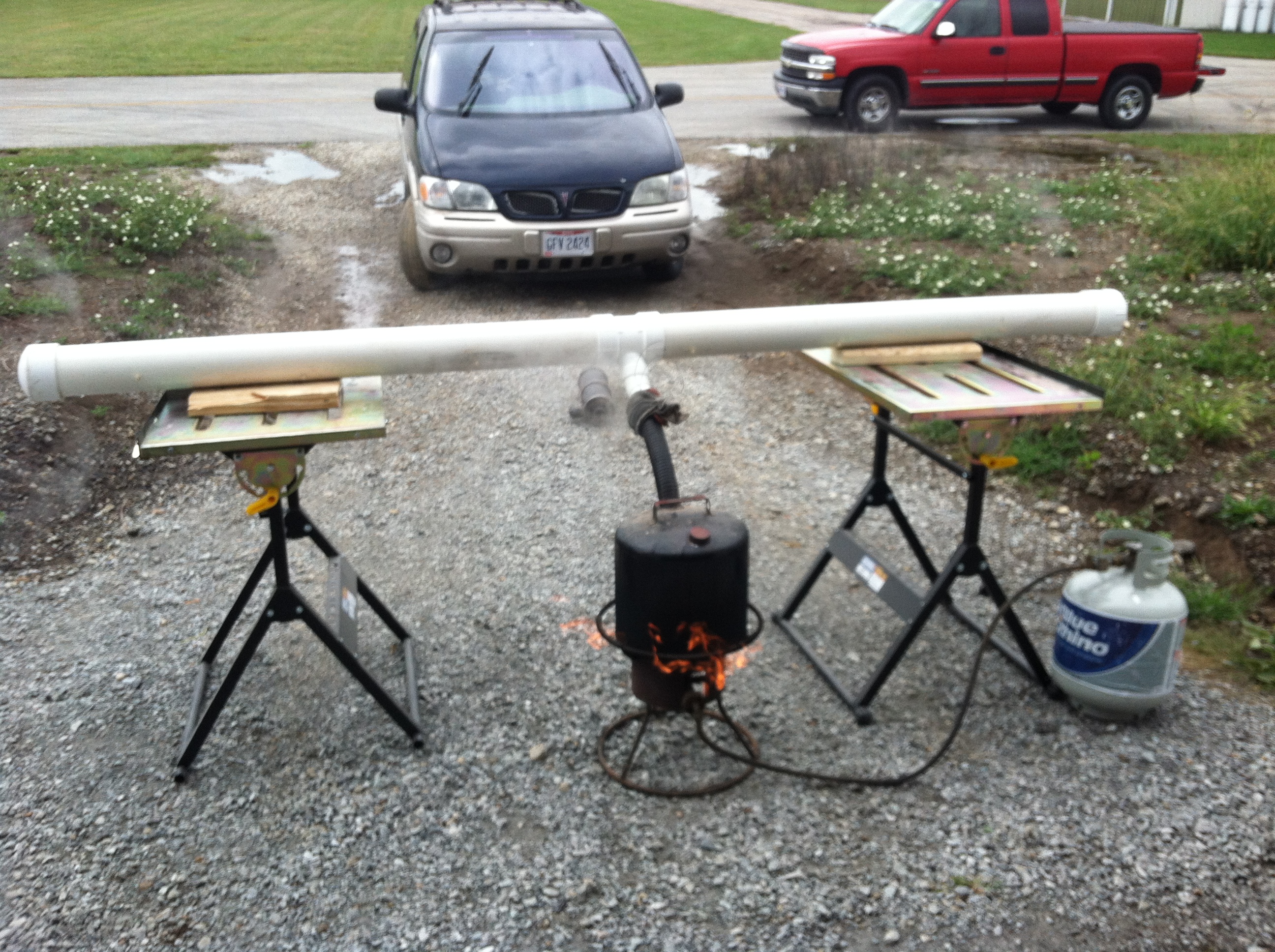 Plumbers crack wood steamer